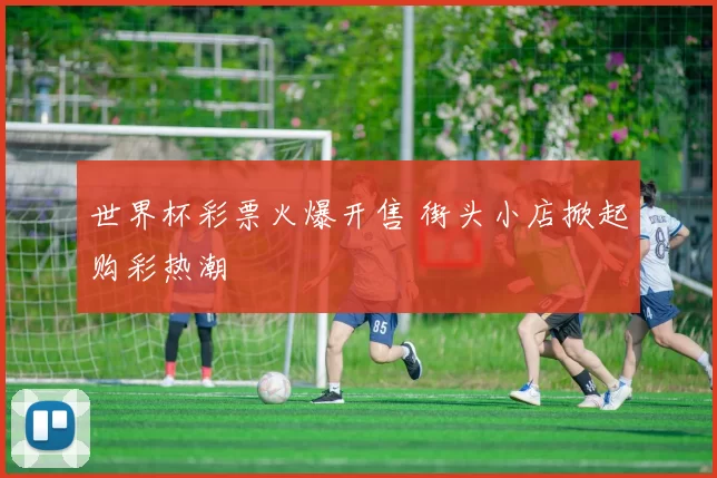 世界杯彩票火爆开售 街头小店掀起购彩热潮