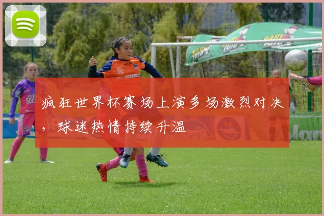 疯狂世界杯赛场上演多场激烈对决,球迷热情持续升温